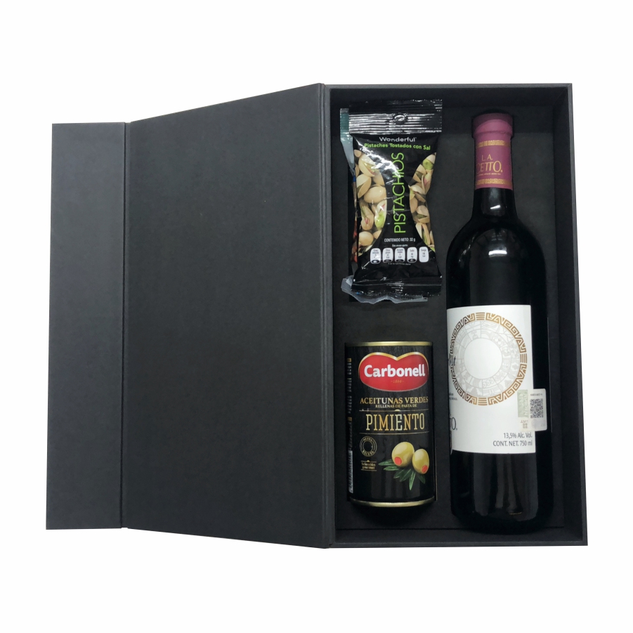 CAJA DE MDF FORRADA EN PAPEL A120121